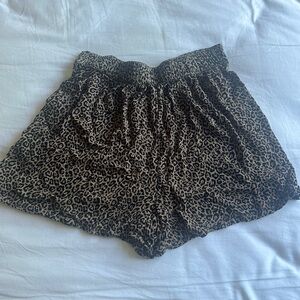 Flowy Cheetah Shorts